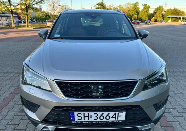 Seat Ateca cena 71000 przebieg: 118000, rok produkcji 2017 z Chorzów małe 781